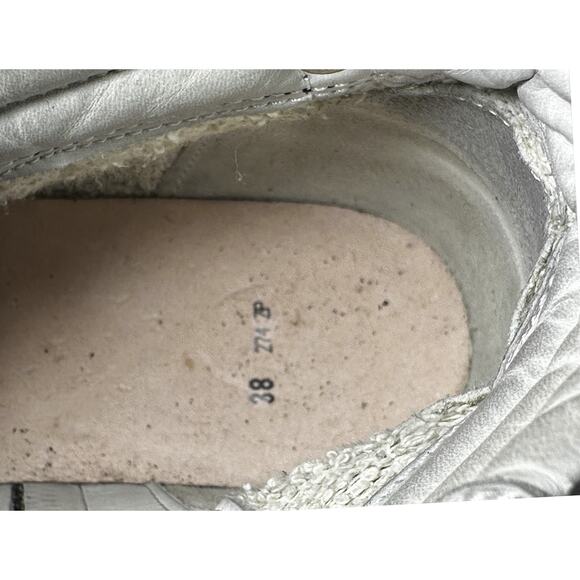 Golden Goose Private Edition Slide Black Suede Studded High Top Sneakers 38 BOX - Picture 9 of 12